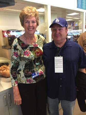 Dodger Organist for 27
years...
NANCY BEA Dodger Organist for 27
years...
NANCY BEA